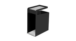 The Hanging Storage Cubby provides safe desk storage right out of the box, no assembly required